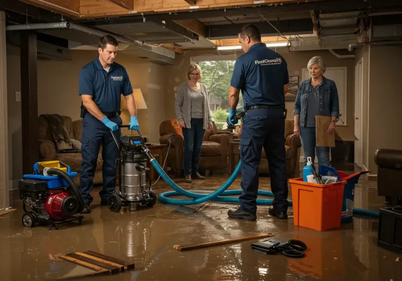 Basement Water Extraction and Removal Techniques process in Akron, IN